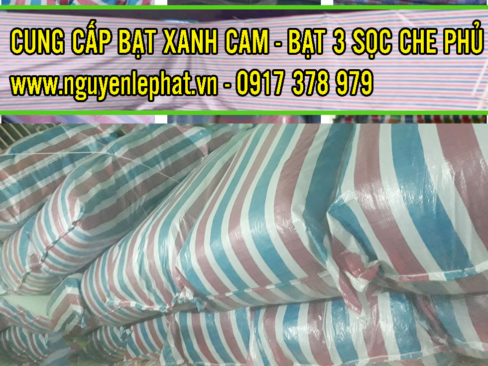 Báo Giá Bạt Dứa 3 Sọc Che Phủ Công Trình Xây Dựng Giá Rẻ