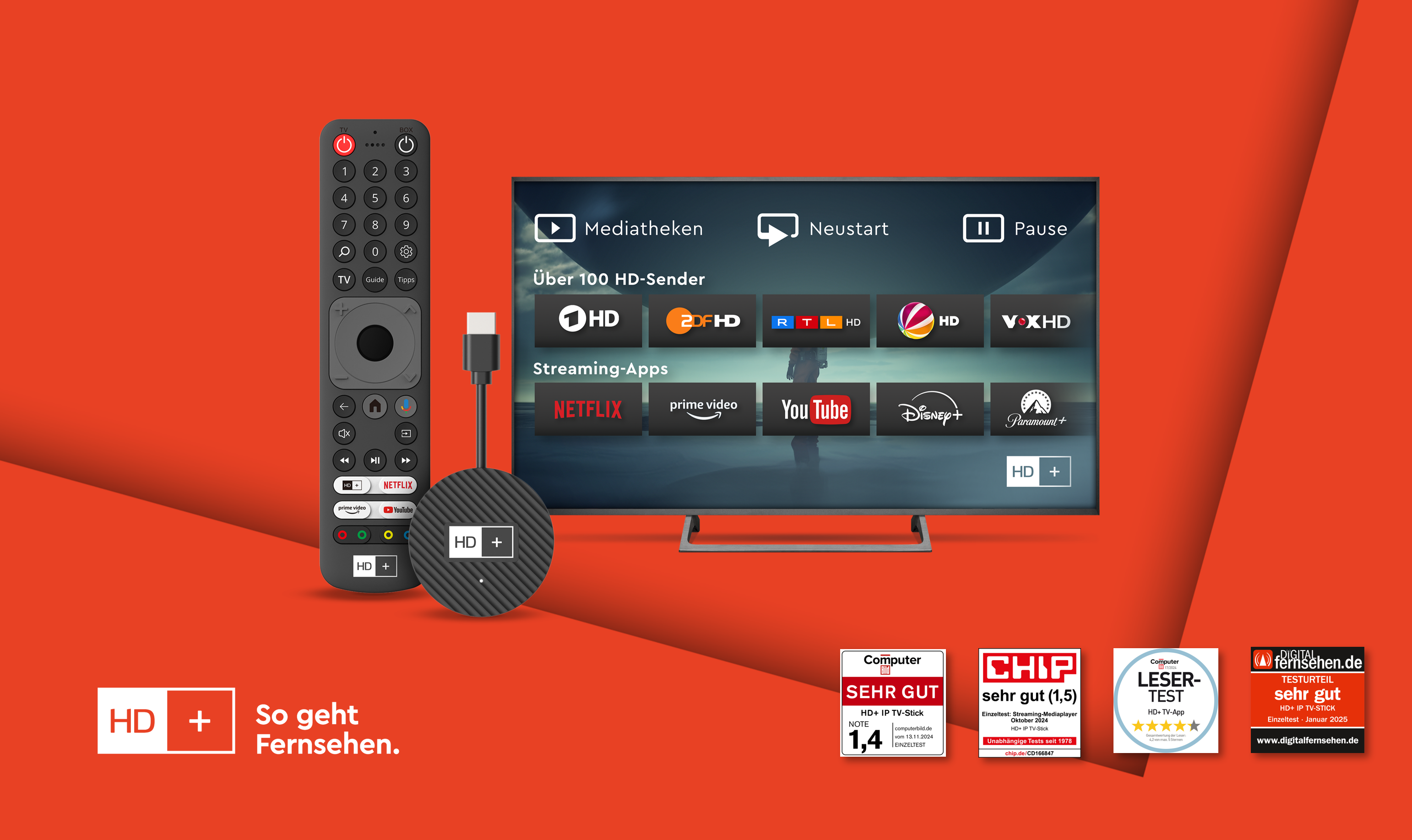 HD+ IP TV-Stick