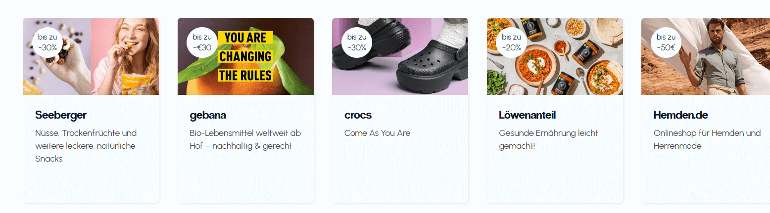 Mengenrabatte: spare jetzt bis zu 30 Prozent bei ausgewählten Marken