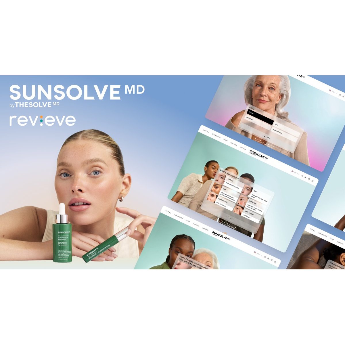 Revieve and SunSolve MD Redefine Sun Protection: AI-Powered Skincare Experience to Educate, Personalize, and Protect