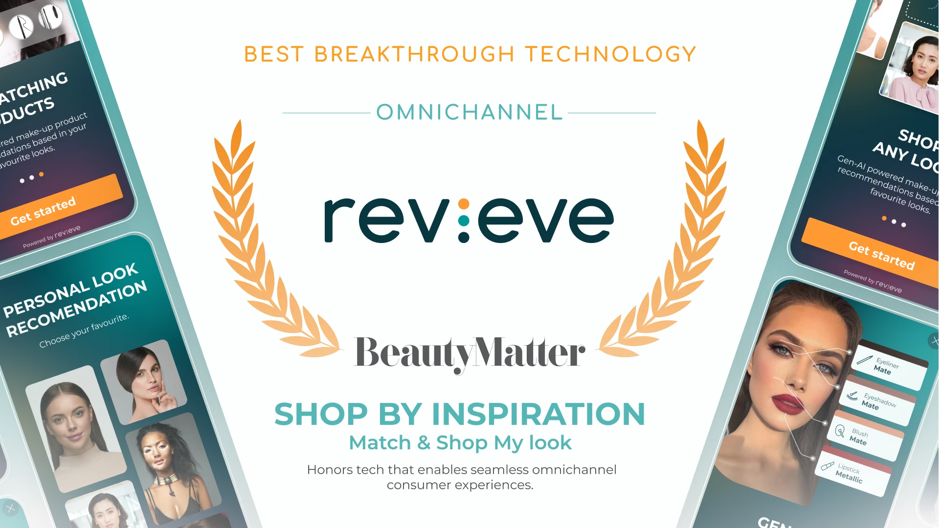 Revieve – Shop by Inspiration & Match My Look Finalist | BeautyMatter NEXT Awards 2025