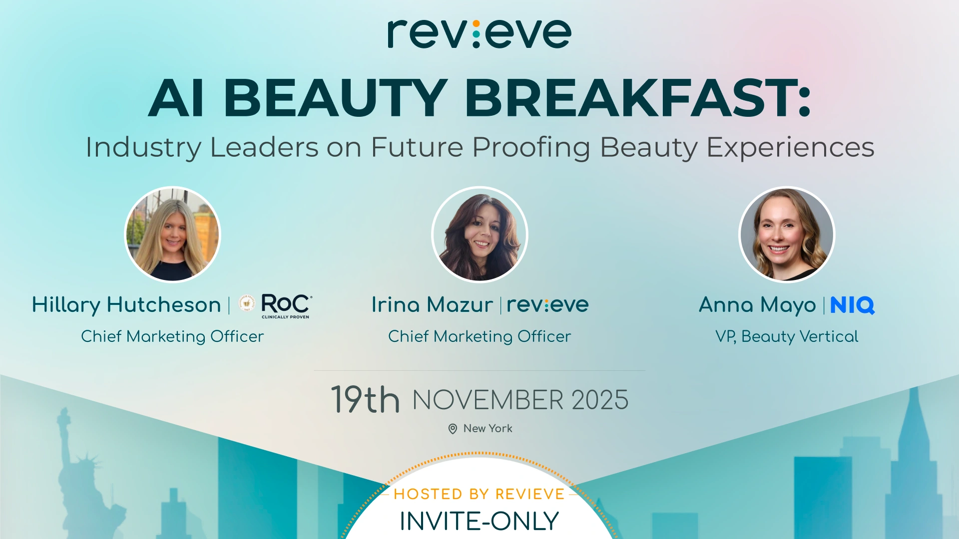 AI Beauty Breakfast: Revieve, RoC Skincare & NielseinIQ on Future-Proofing Beauty Experiences