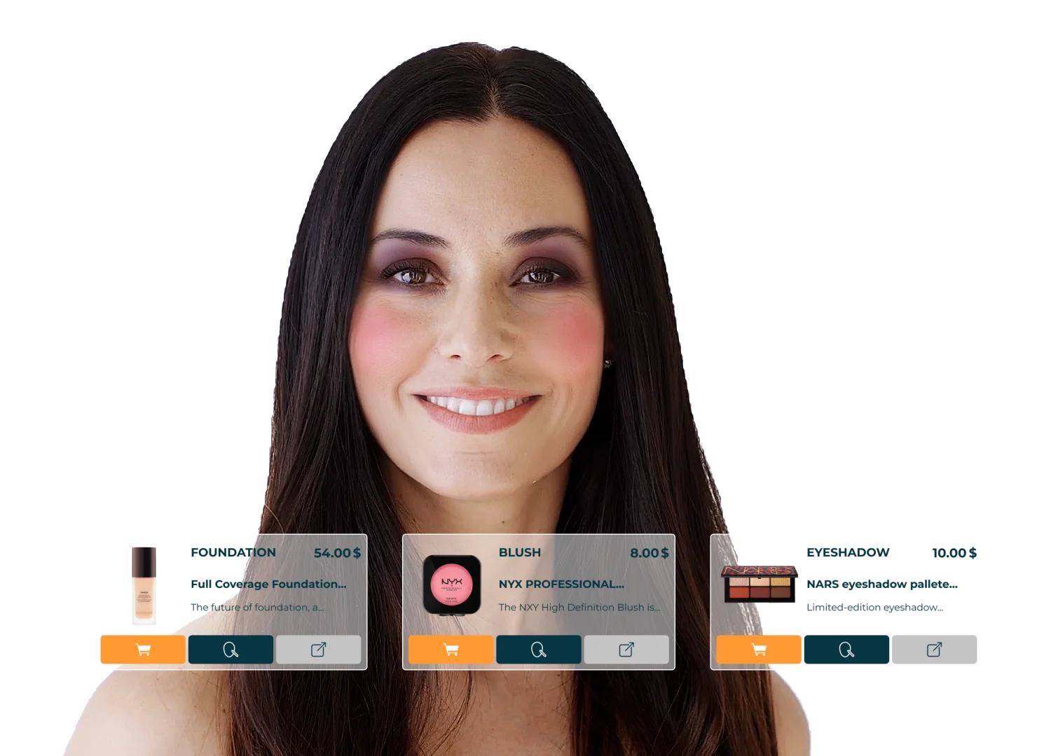 Live AR Virtual Try-On for Makeup, Hair Color & Full Looks