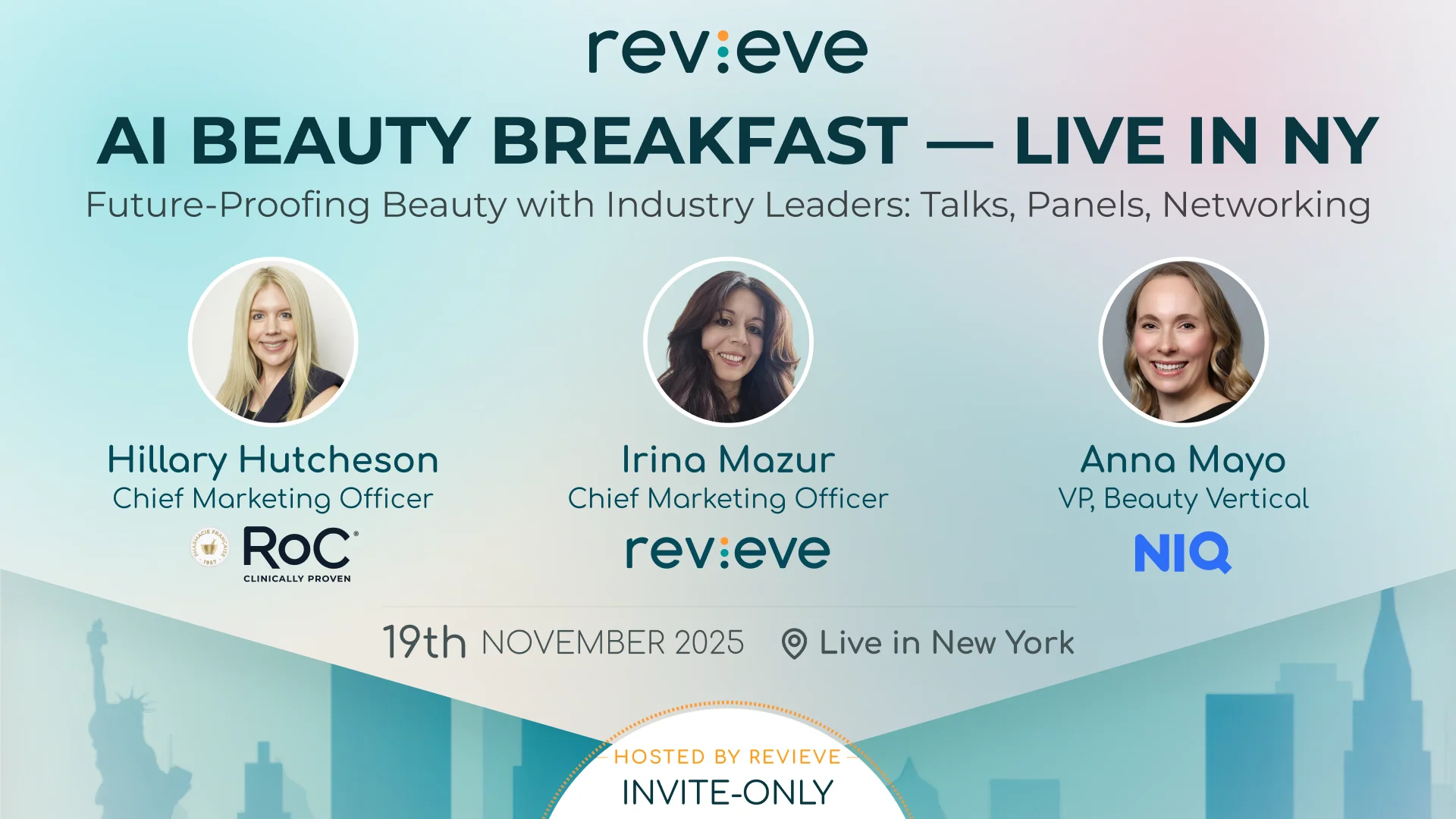 AI Beauty Breakfast: Revieve, RoC Skincare & NielseinIQ on Future-Proofing Beauty Experiences