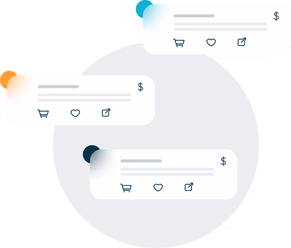 A graph visualizing the personalized AI product recommendations for foundation products
