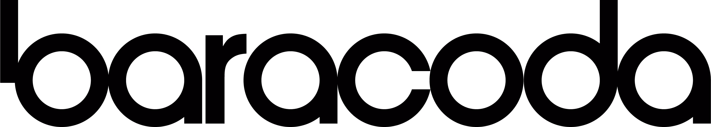 Baracoda company logo in stylized black lowercase letters.