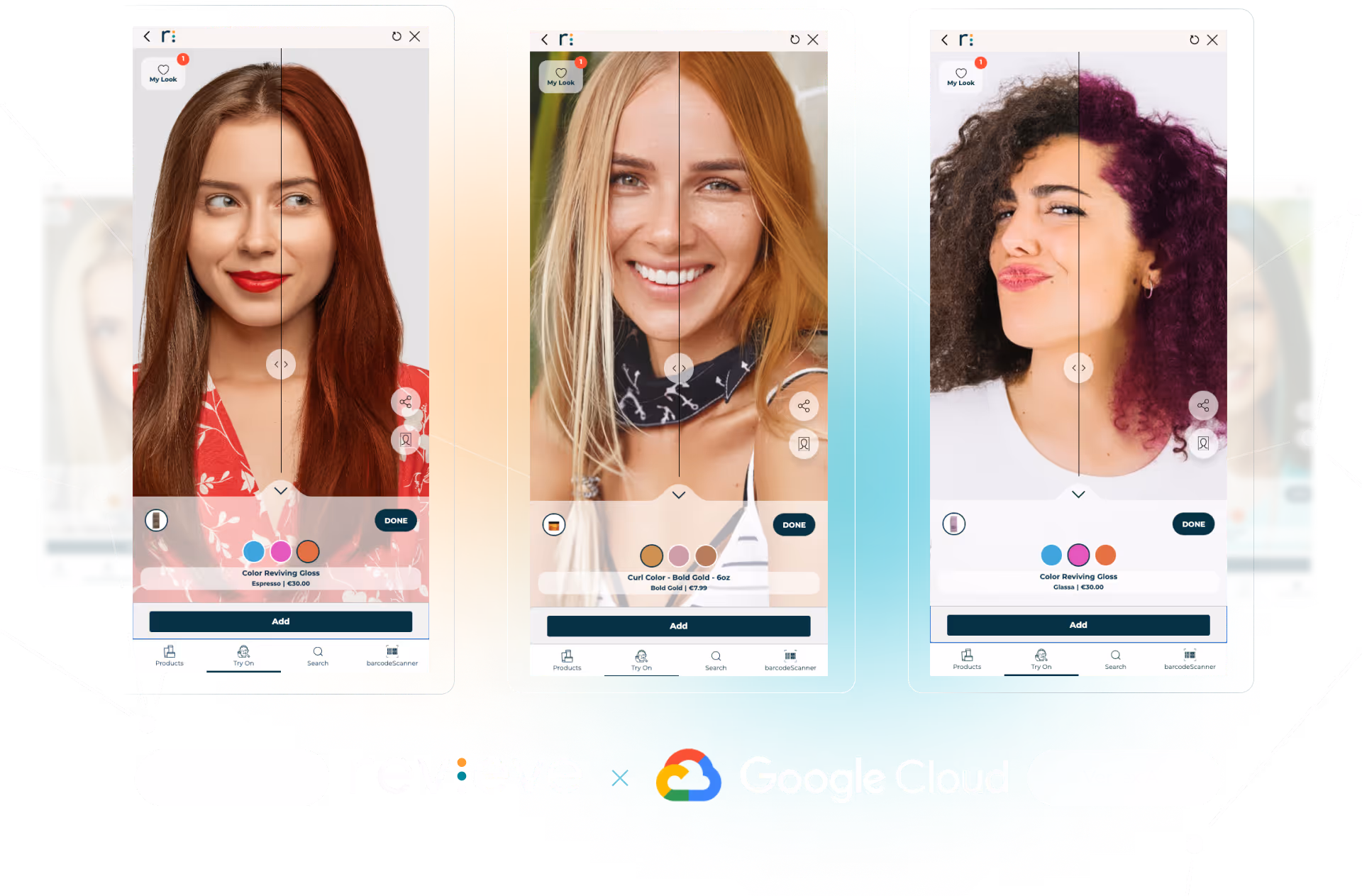 Revieve AI Hair Color Artist | Virtual Hair Color Try-On Solution