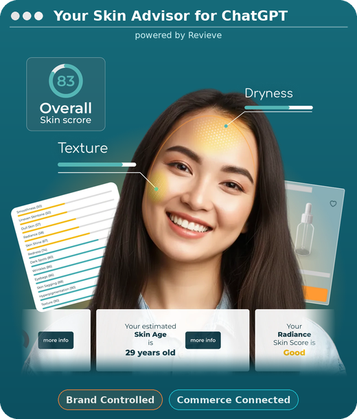 Your Skin Advisor for ChatGPT — powered by Revieve