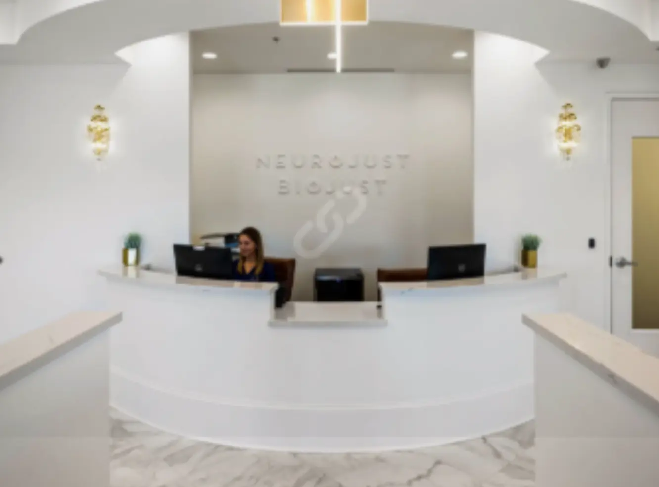 Neurojust office front desk