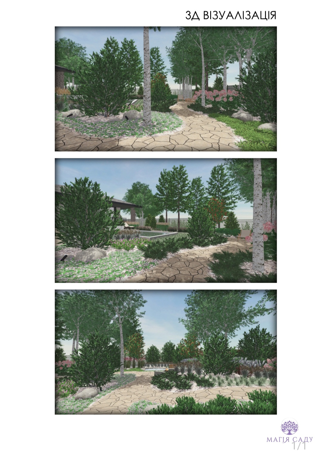 Ландшафт Київ 3д візуалізація