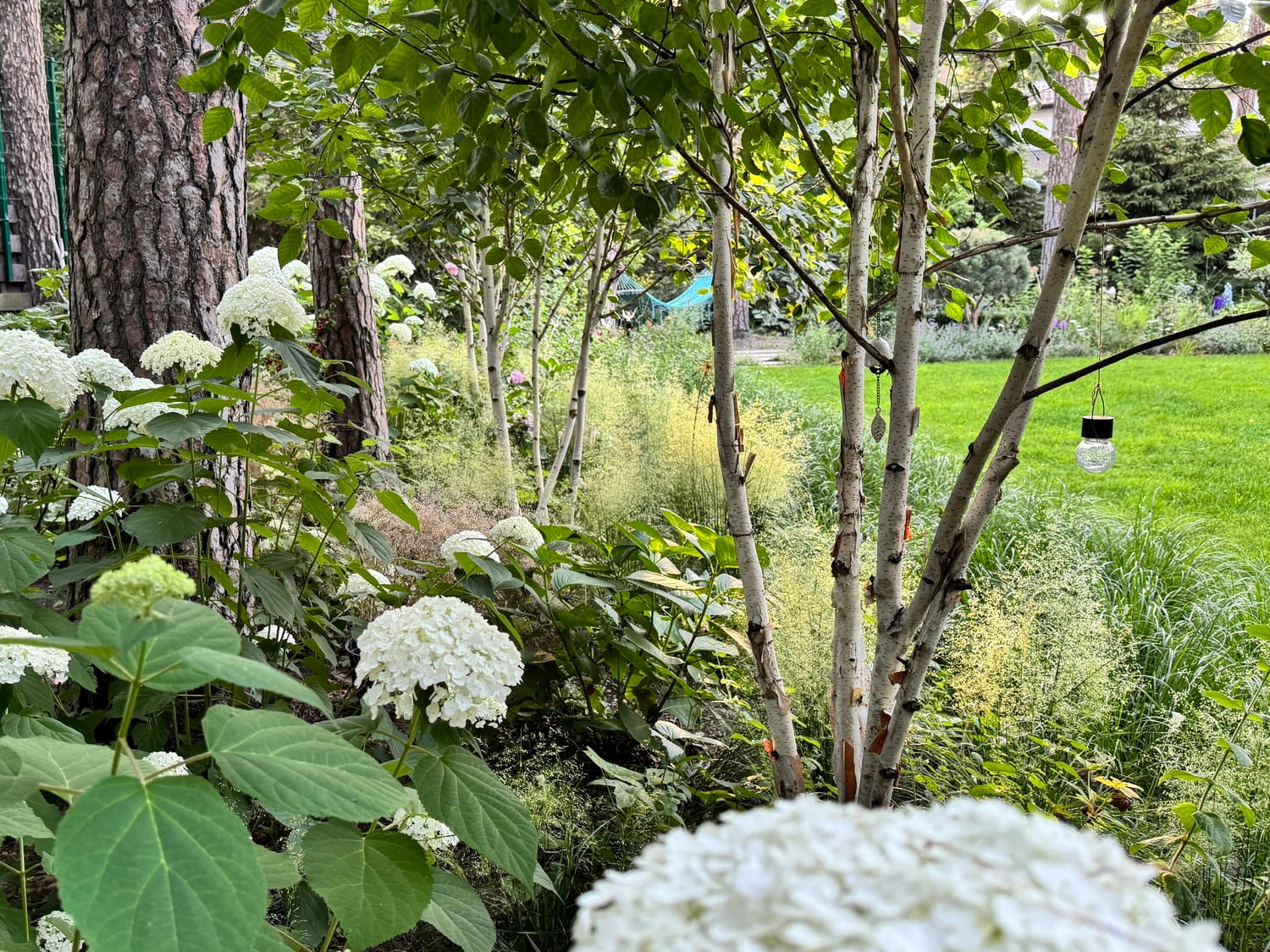 Зона отдыха в саду