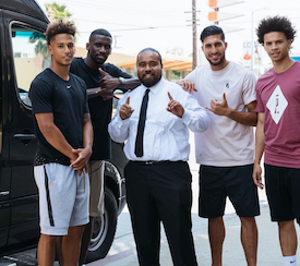 VIP transportation service for the LA Olympic Games