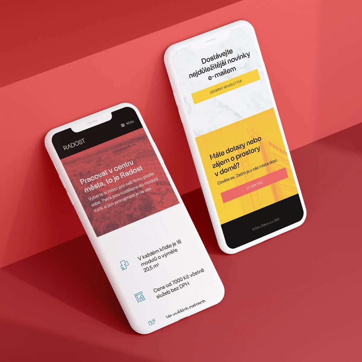 Website on mobile