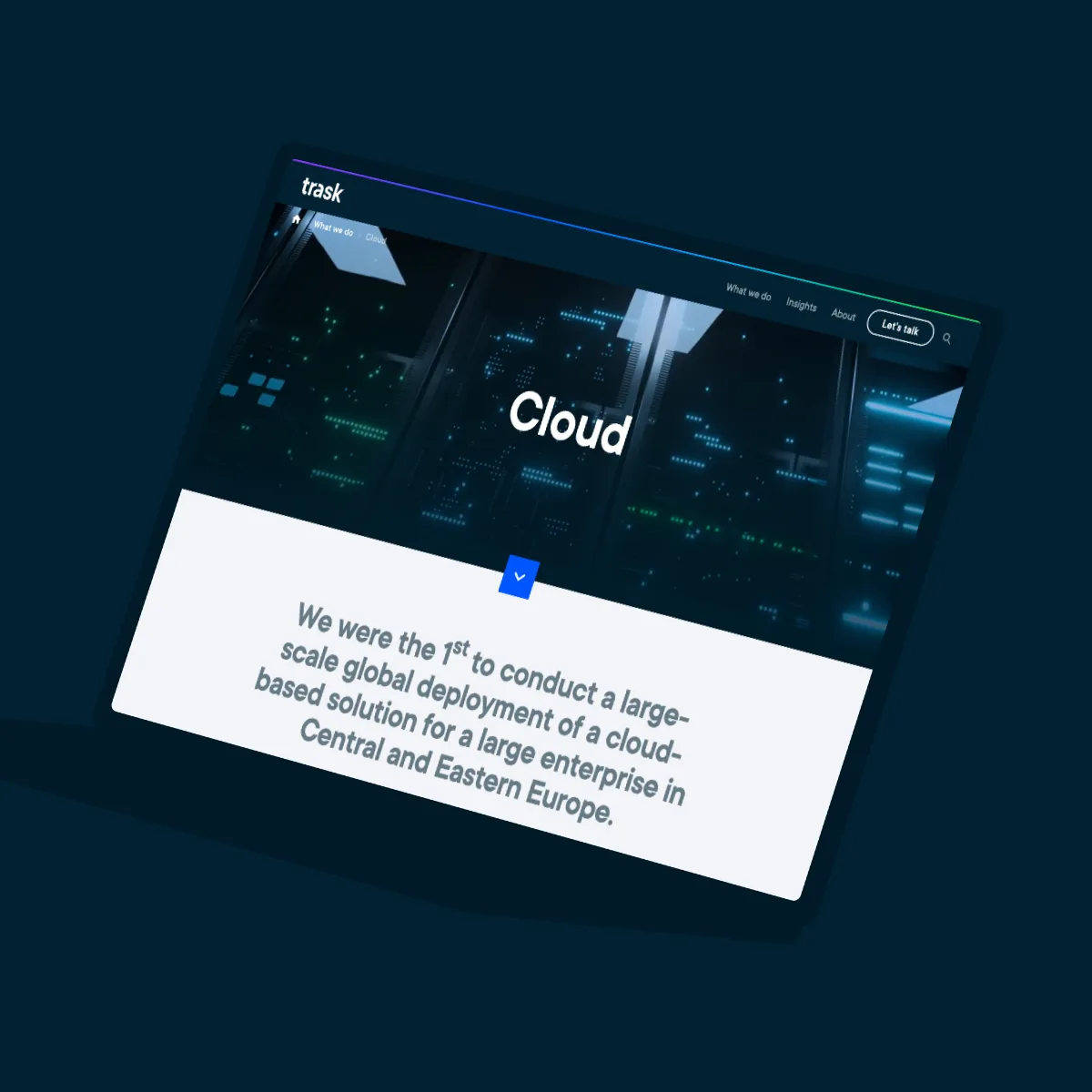 Website subpage