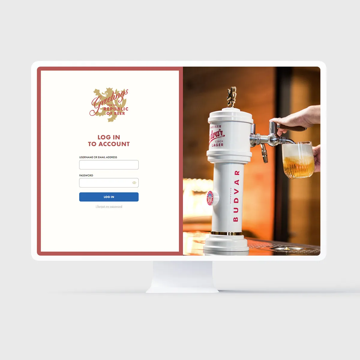 Intranet user interface