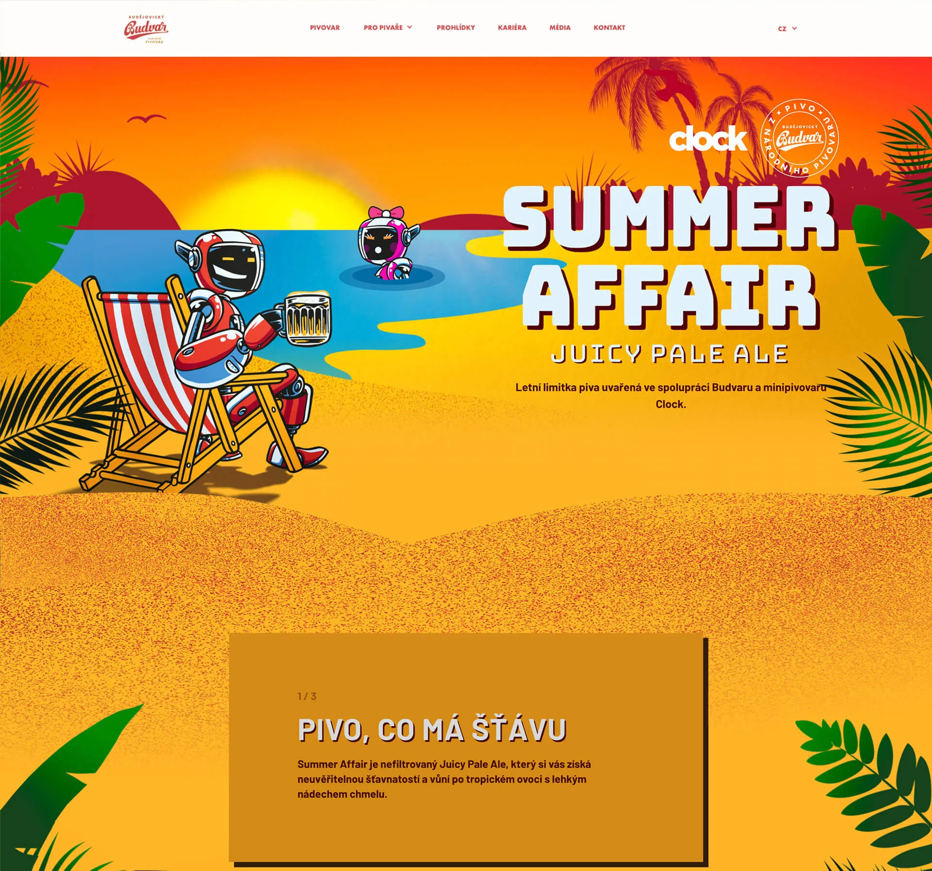 Microsite Summer Affair