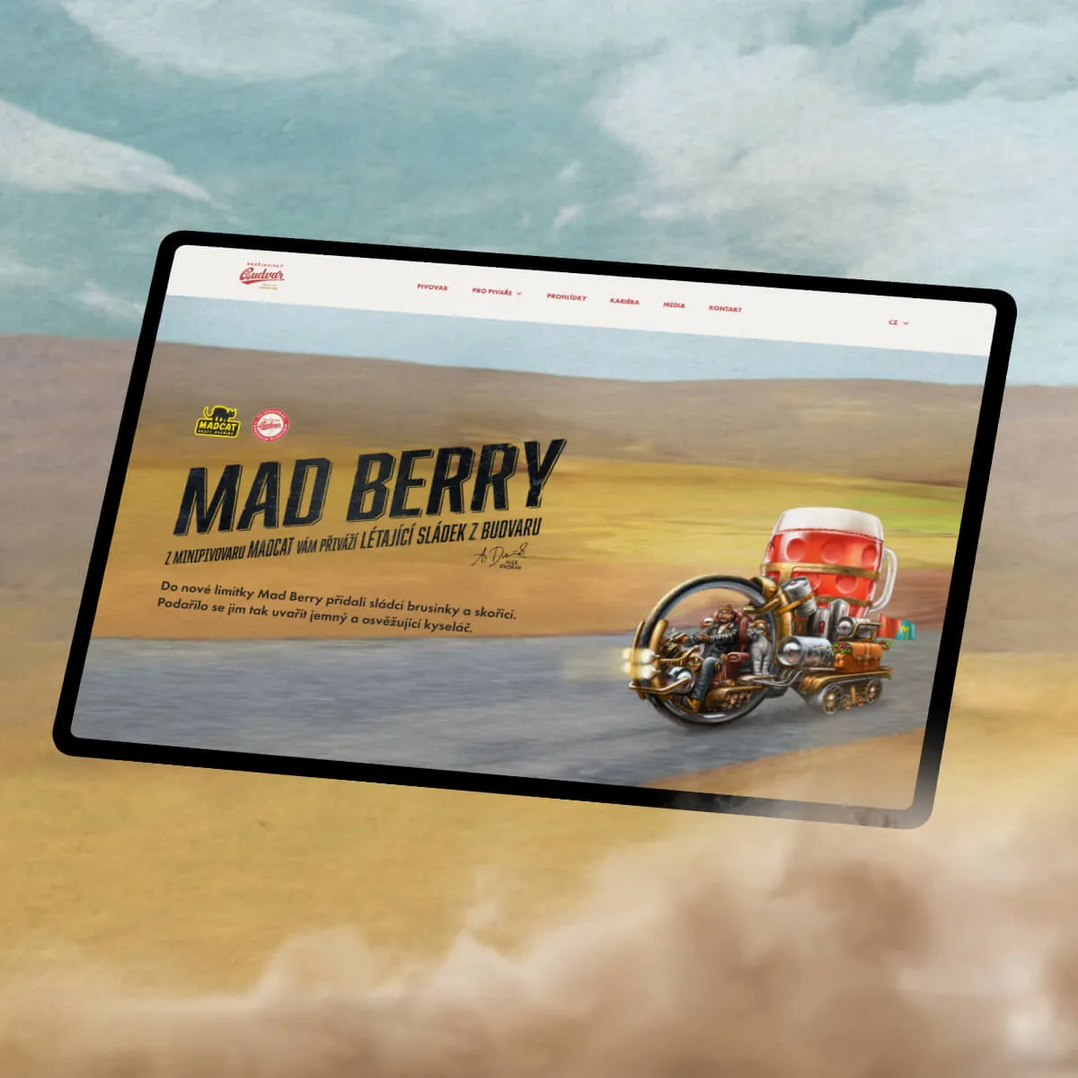 Microsite Mad Berry