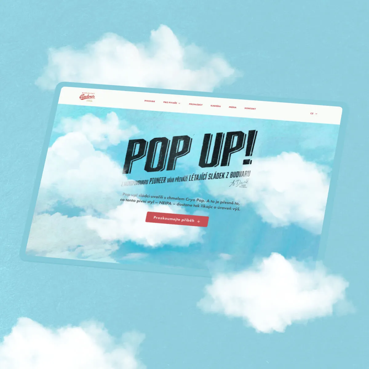 Microsite Pop Up!