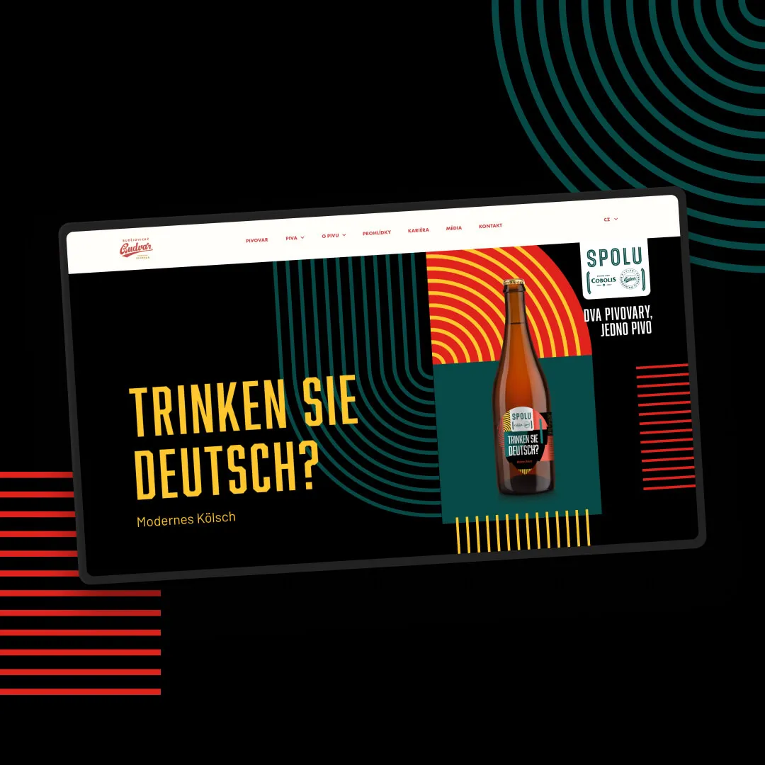Budvar Charity Lager Microsite