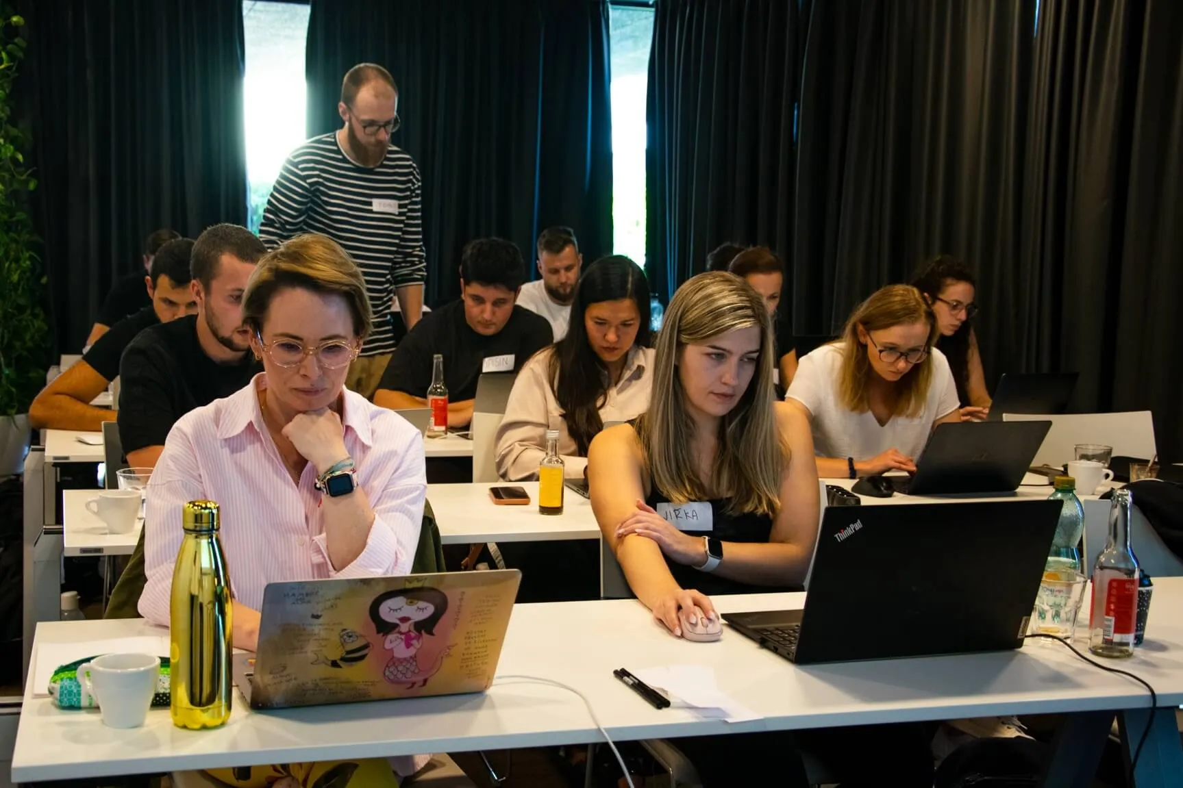 'Webflow from the Ground Up' workshop participants