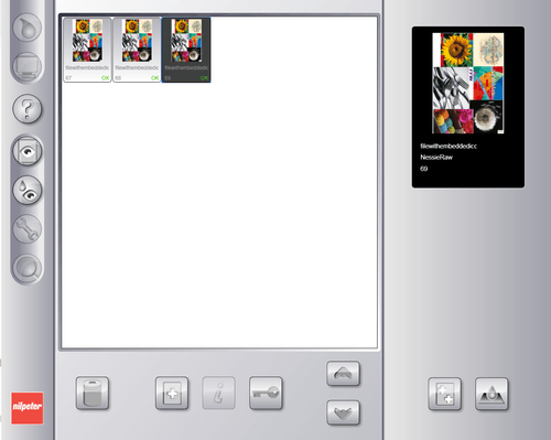 Caslon FA touch screen
