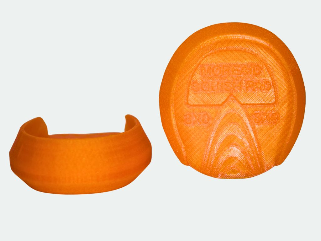 Orange Squish Pad - Sold in Pairs