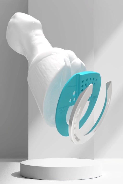 Limited Edition Teal 3D Universal Half Mesh Pad