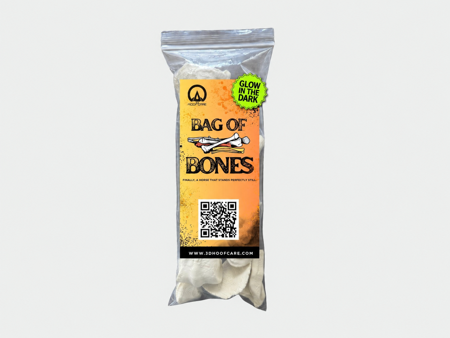 GLOW IN THE DARK Bag of Bones - Base Kit (no glue)