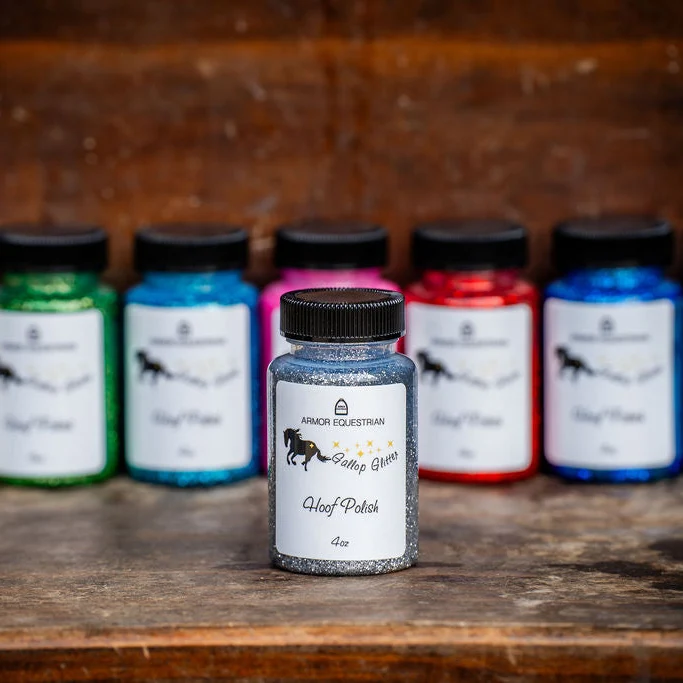 Gallop Glitter - Hoof Polish in SILVER