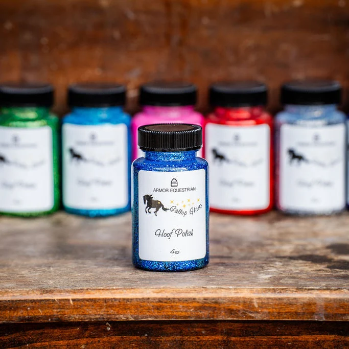 Gallop Glitter - Hoof Polish in BLUE