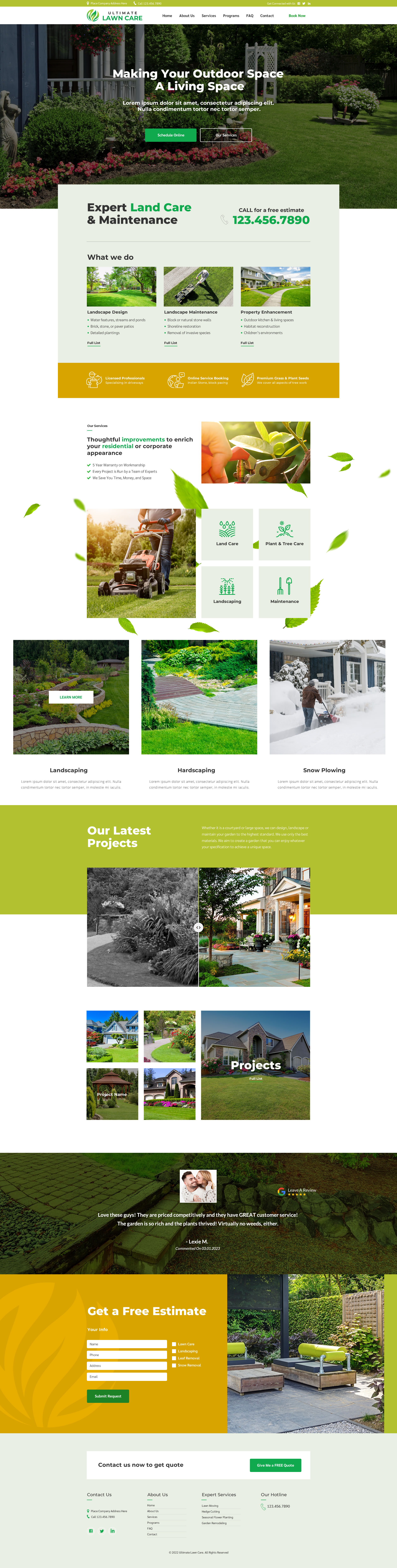 Lawncare 1 Template1