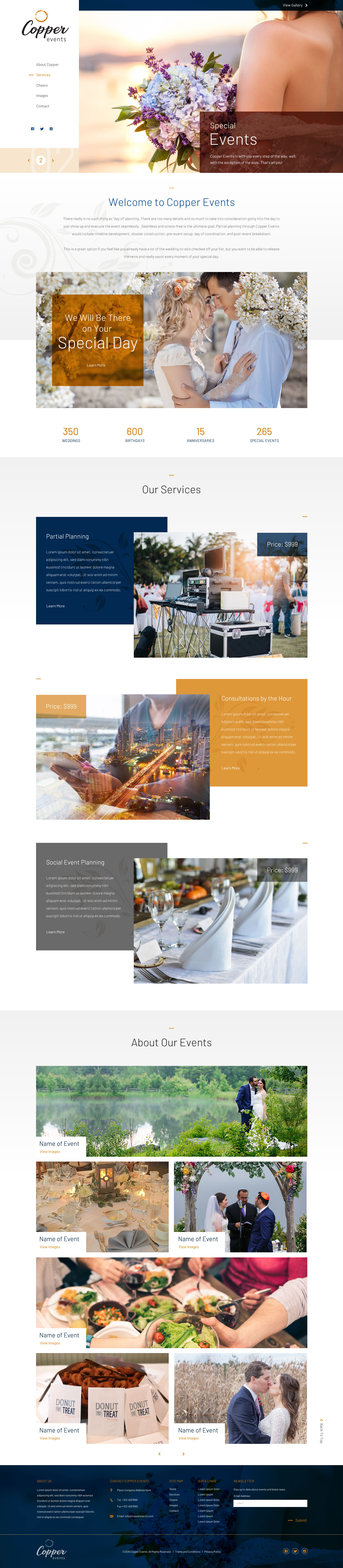Copper Events