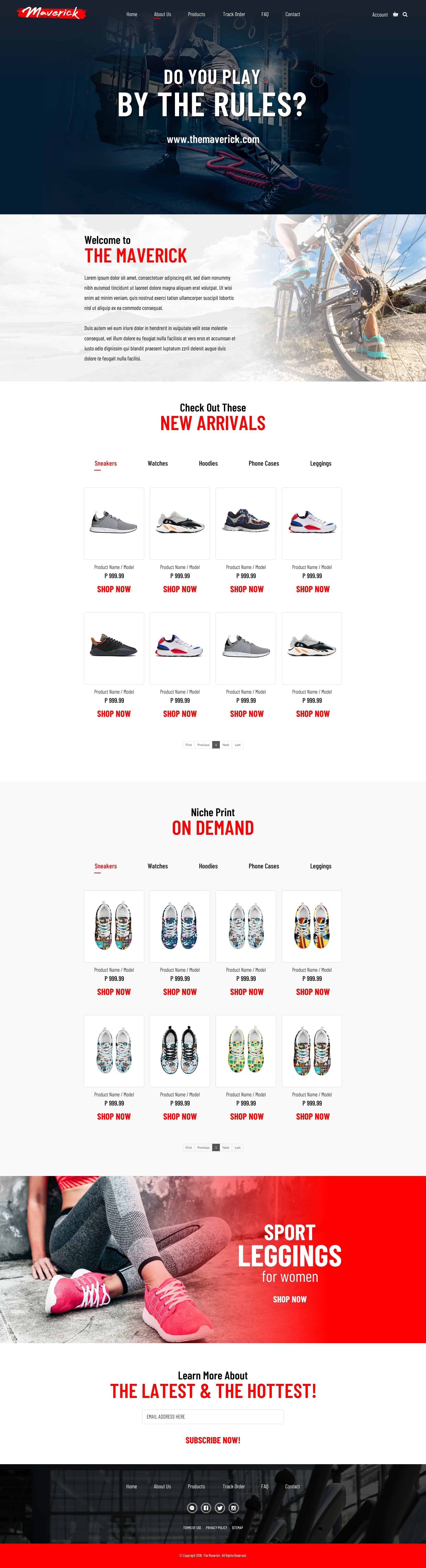 The Maverick Website 3