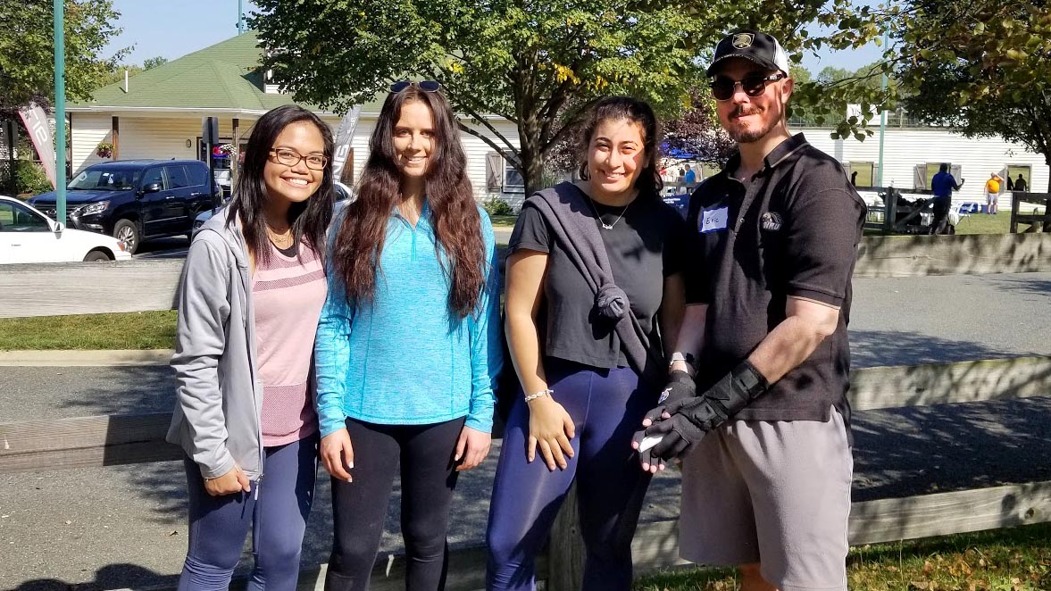 Kaelin Martin and the Golf Adaptation Team