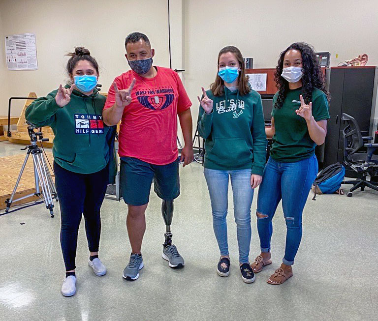 USF: SHOWER LEG FOR ABOVE KNEE AMPUTEE