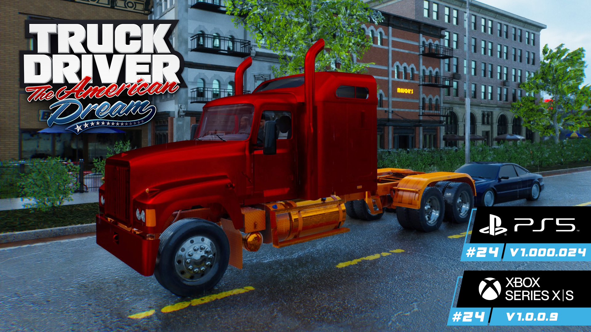 Patch 24 for Truck Driver: The American Dream is now available on PlayStation 5 and Xbox Series X|S