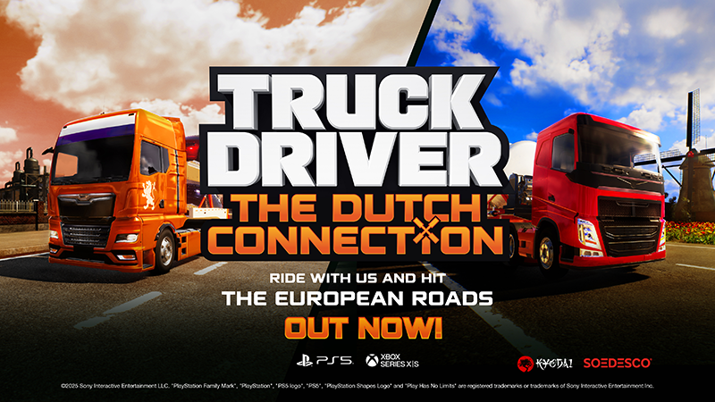 Truck Driver: The Dutch Connection is OUT NOW on Play Station 5 and Xbox Series X|S!