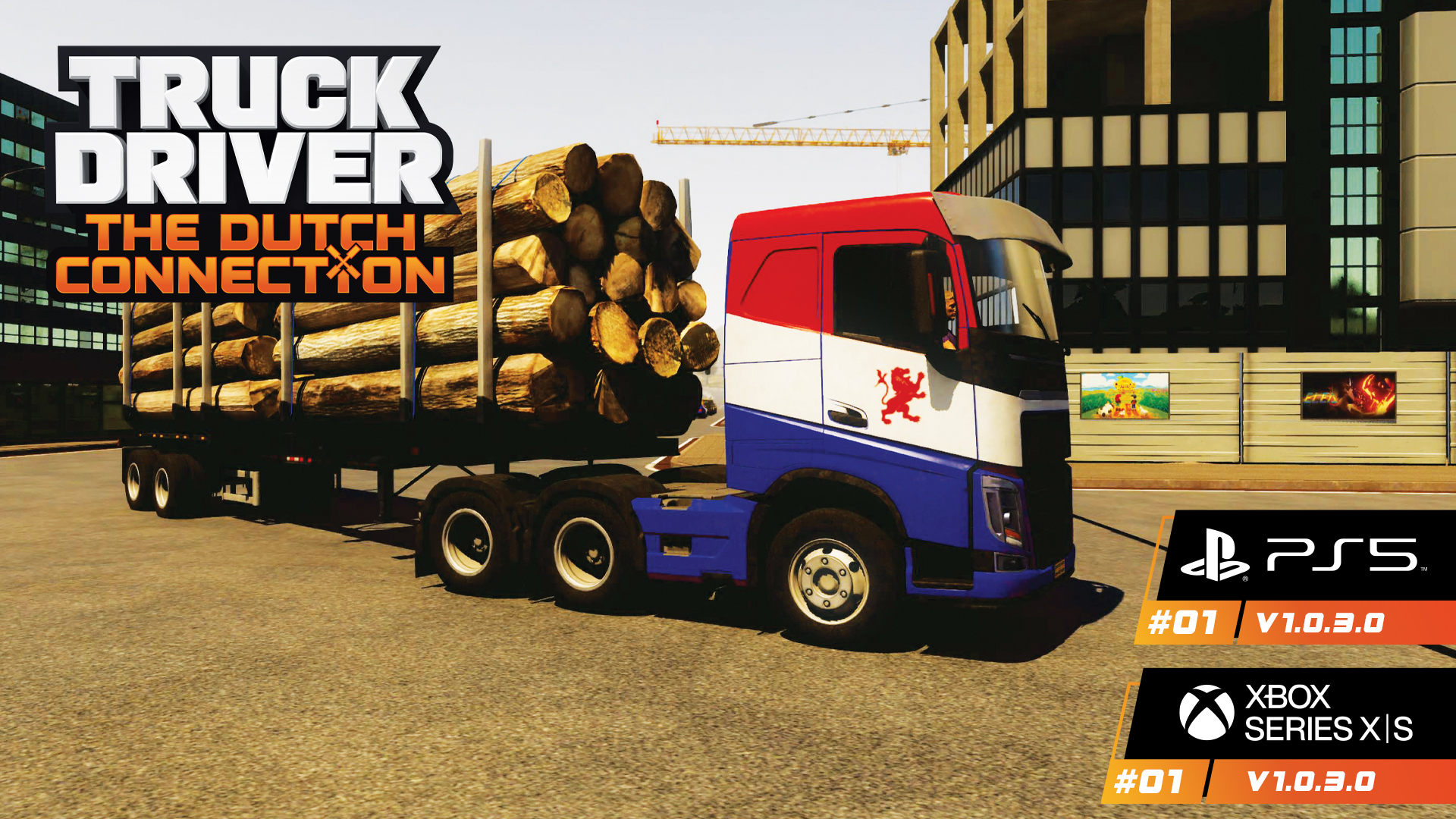 Truck Driver: The Dutch Connection Patch 1.0.3.0 is now live on PlayStation5 and Xbox!