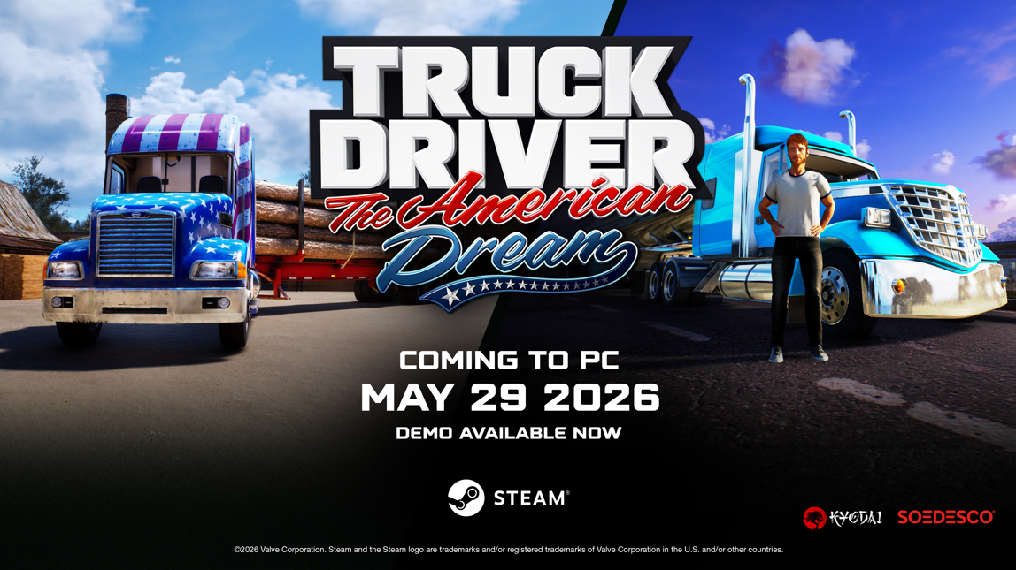 Big news for trucking fans! Truck Driver: The American Dream is hitting Steam on May 29