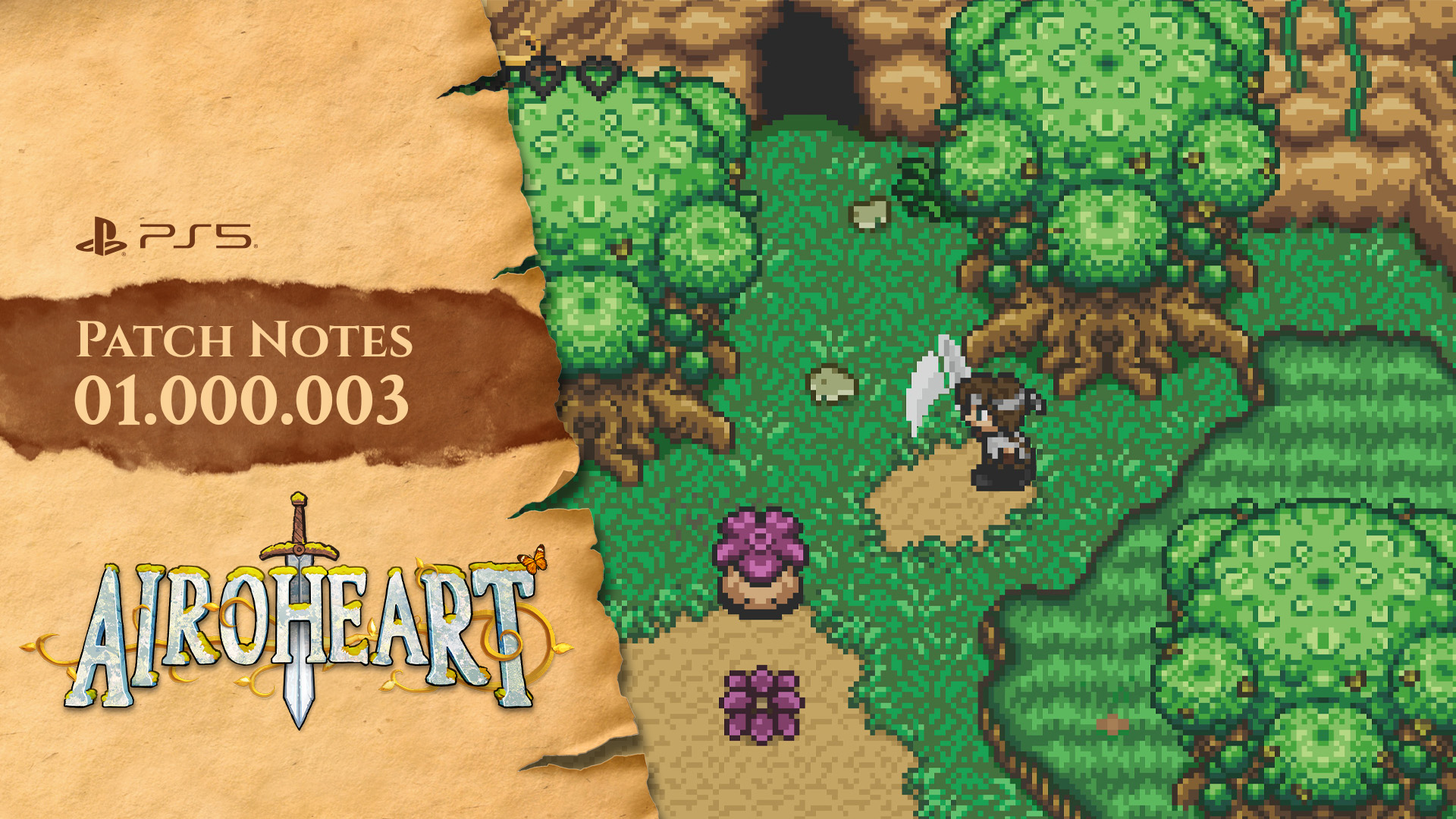 New Airoheart Patch available on PS5