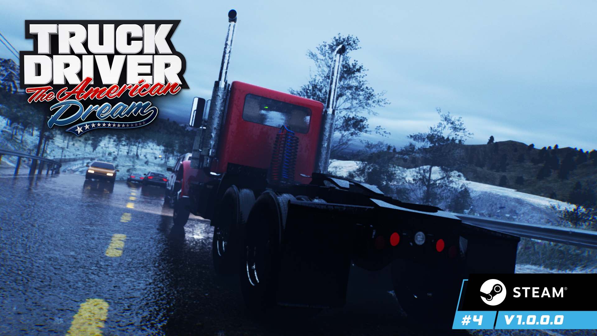 Patch #4 for Truck Driver: The American Dream Is Out on Steam
