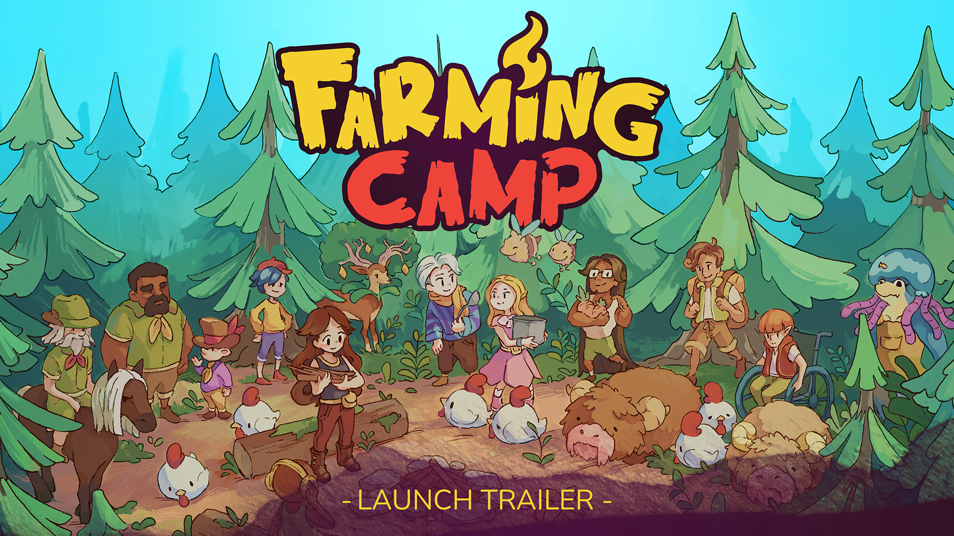 Farming Camp Is Out Now on PC and Consoles