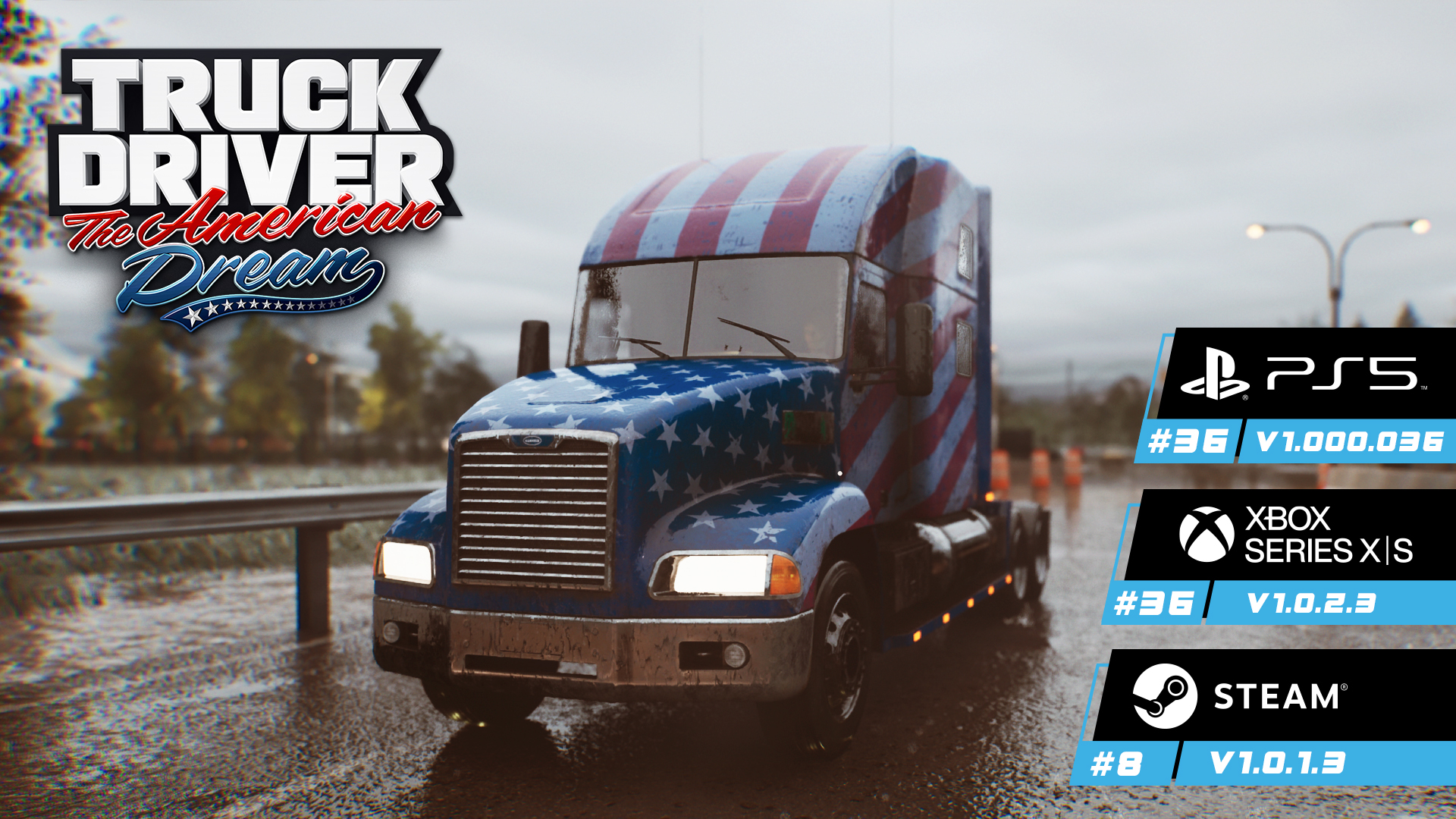Truck Driver: The American Dream Receives New Update on PC and Consoles