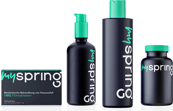 Alle Produkte bei Haarausfall von MySpring auf einen Blick