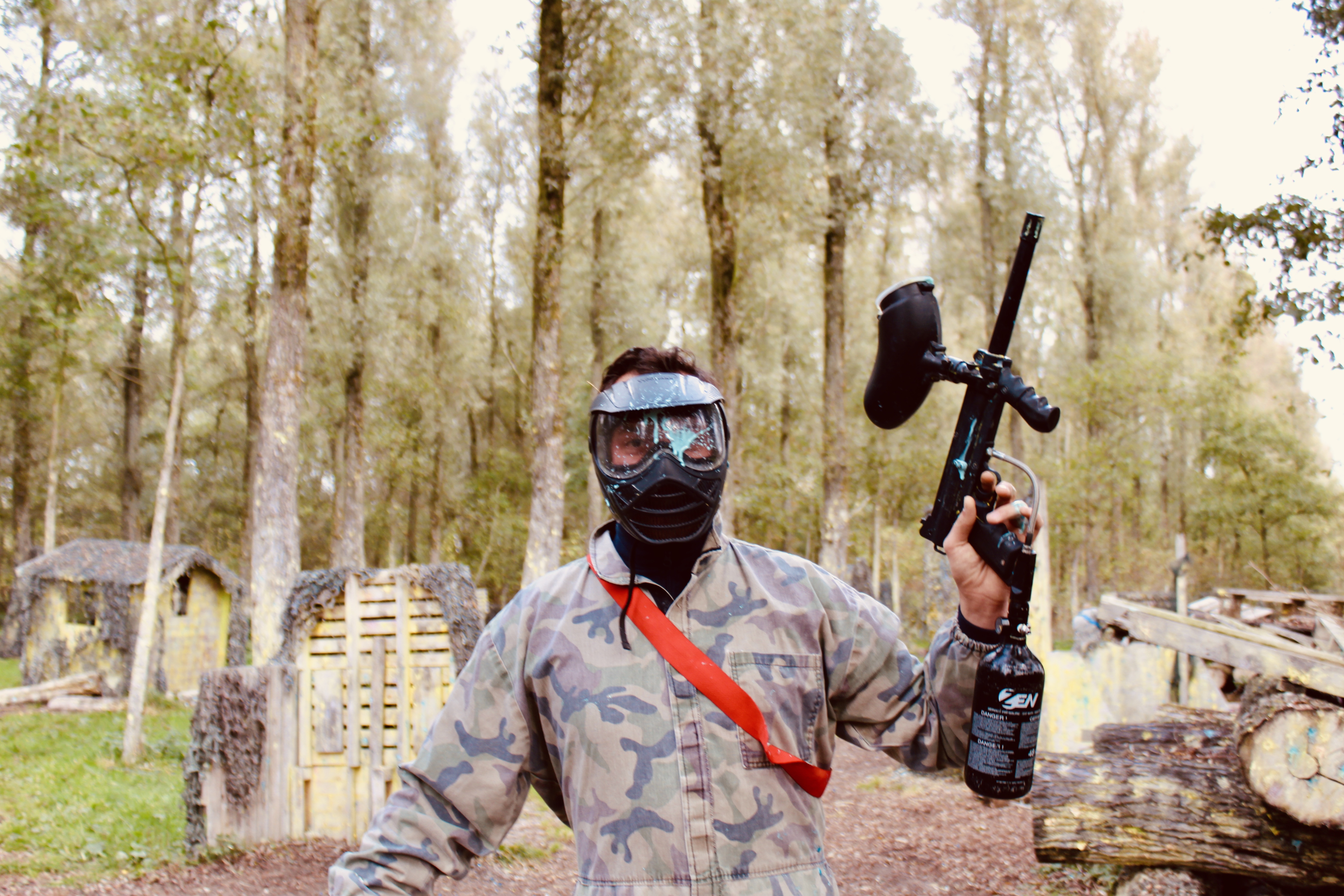 Paintballen in Delft