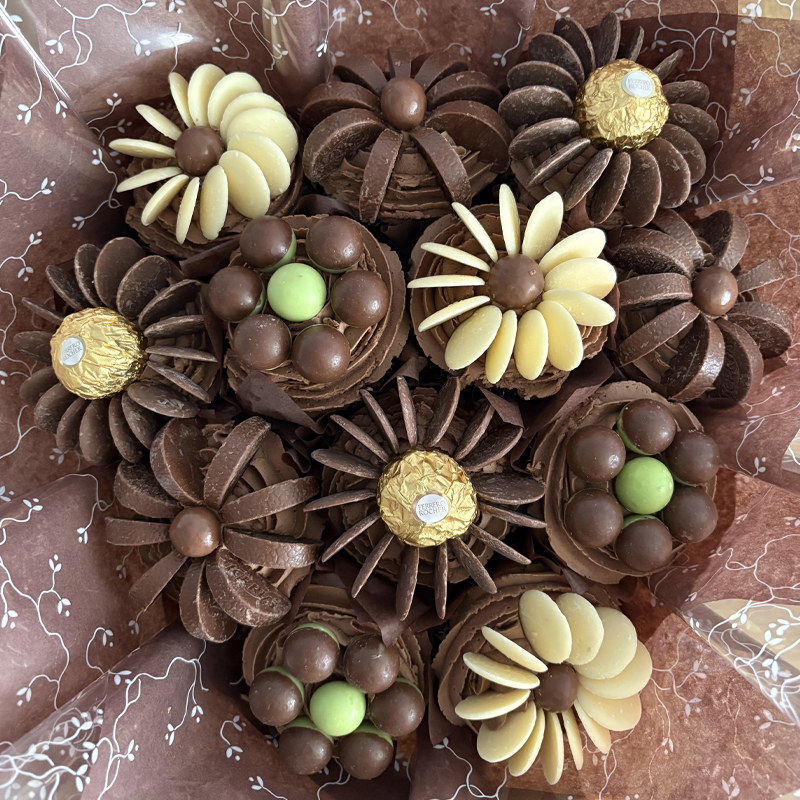 Tracey Mann Cakes Chocoholic Cupcake Bouquet Class