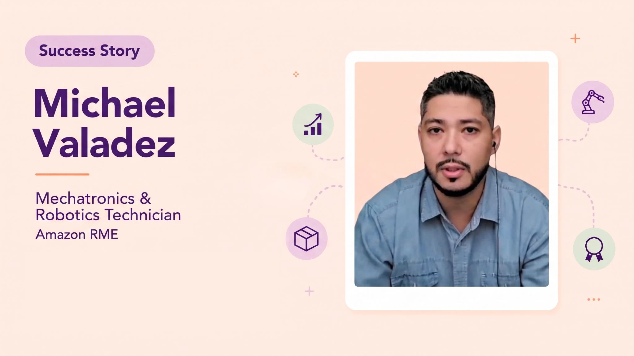 How Unmudl Helped an Amazon Worker Become a Robotics Technician