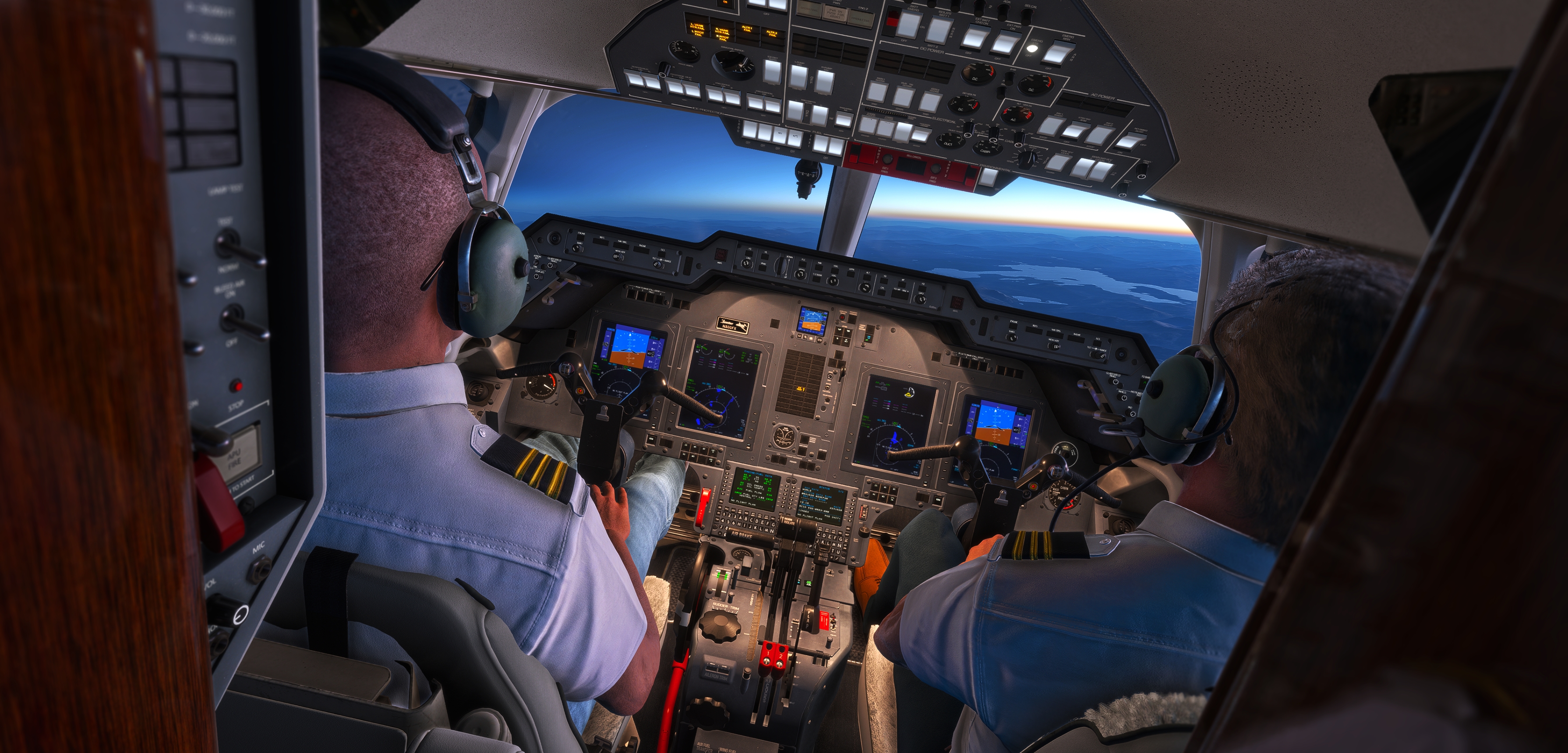 Hawker 800XP - Cockpit
