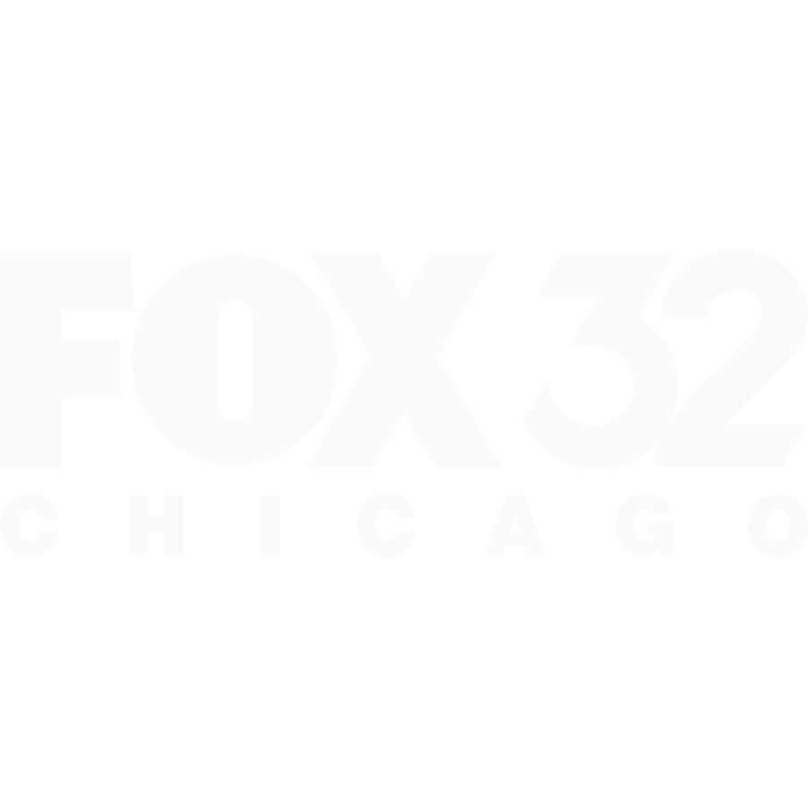 White text reading FOX 32 Chicago