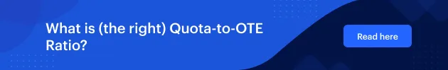 What's the right quota to ote ratio